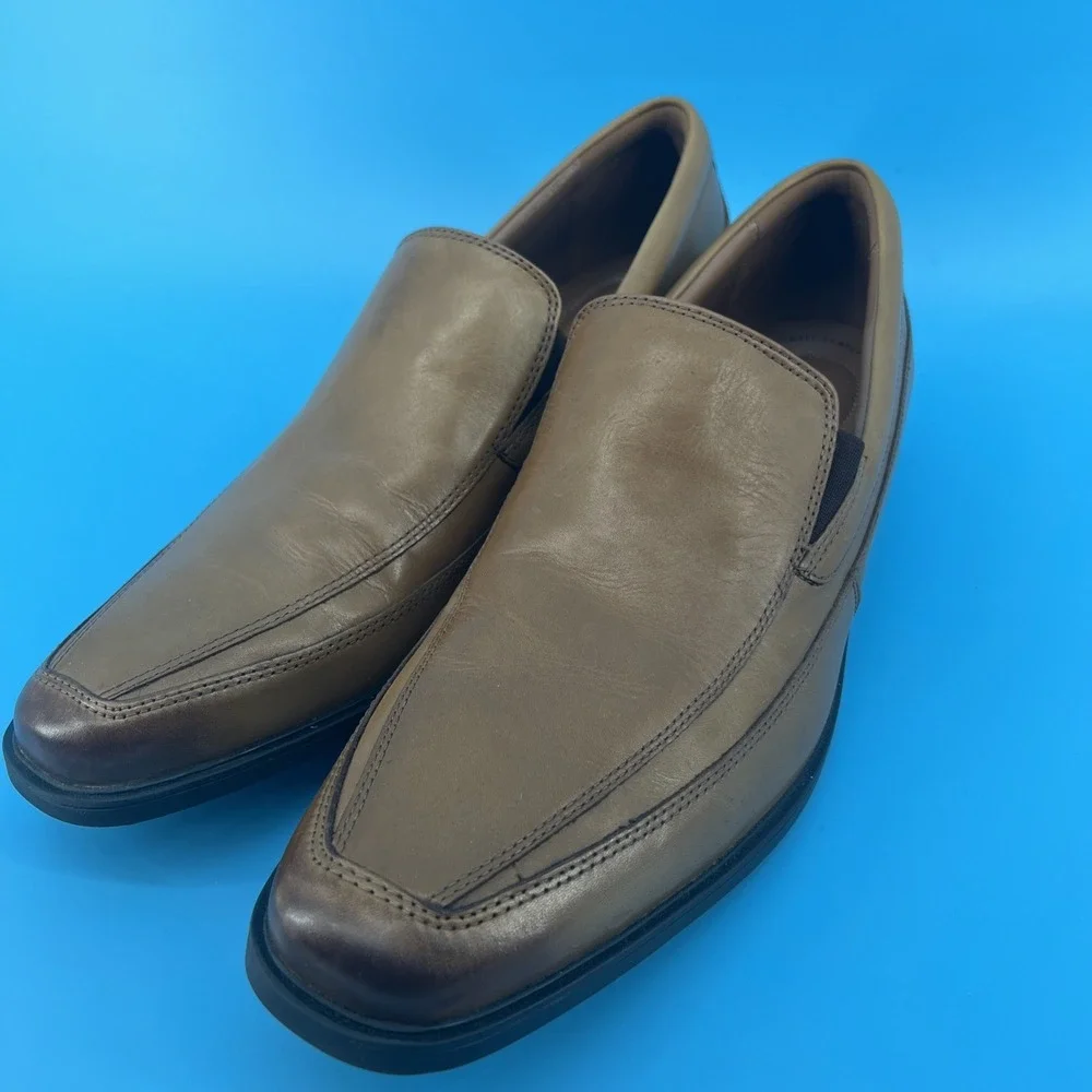 Clarks Collection Ultimate Comfort Men's‎ Loafers Size 14G Brown Tan